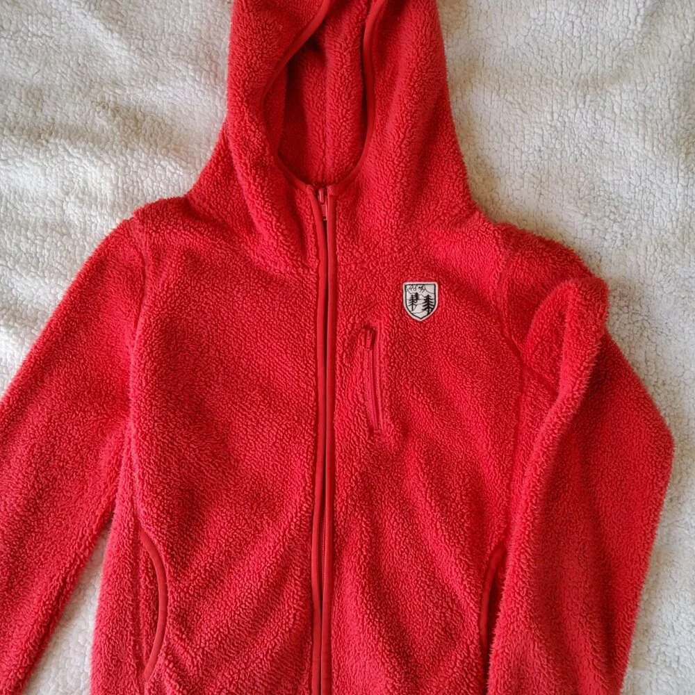 Y2K American Eagle Fleece Jacket Small